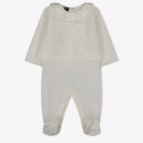 Versace Baby Meisjes Boxpakje In Wit