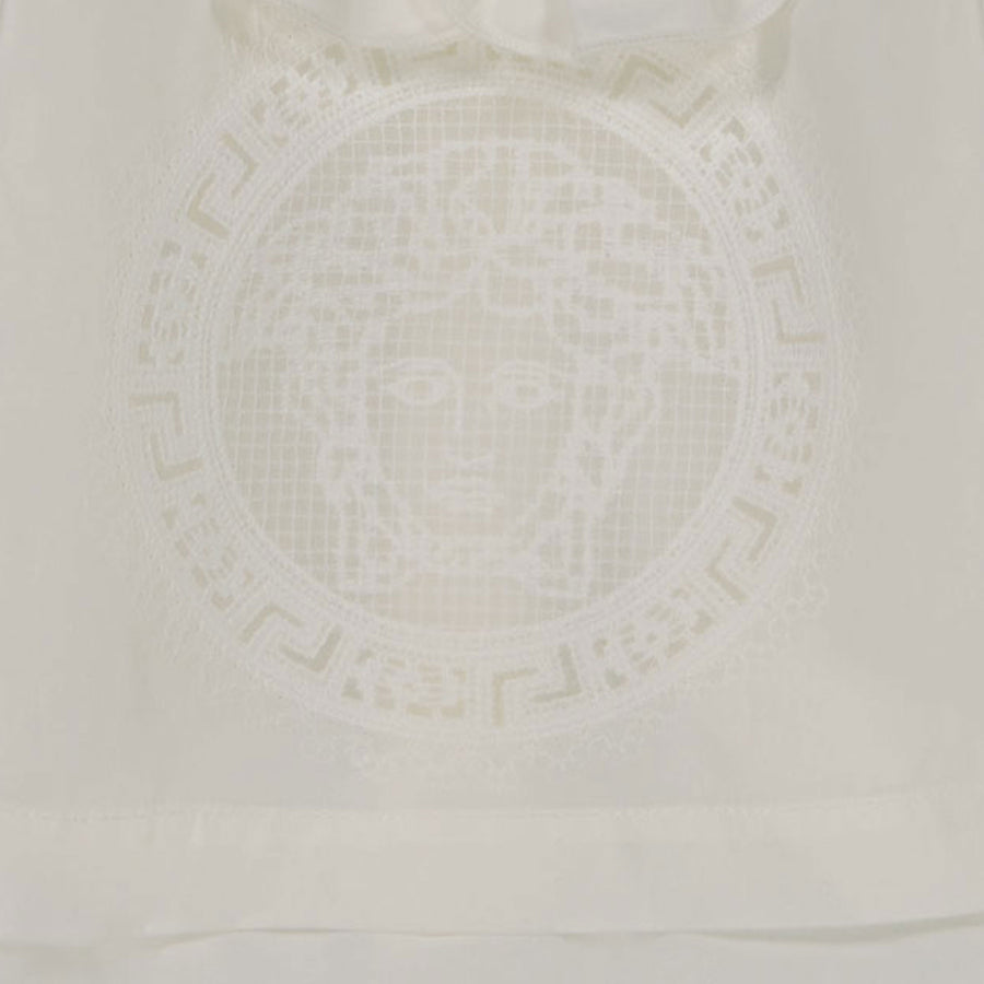 Versace Baby Girls Boxg Suit  White