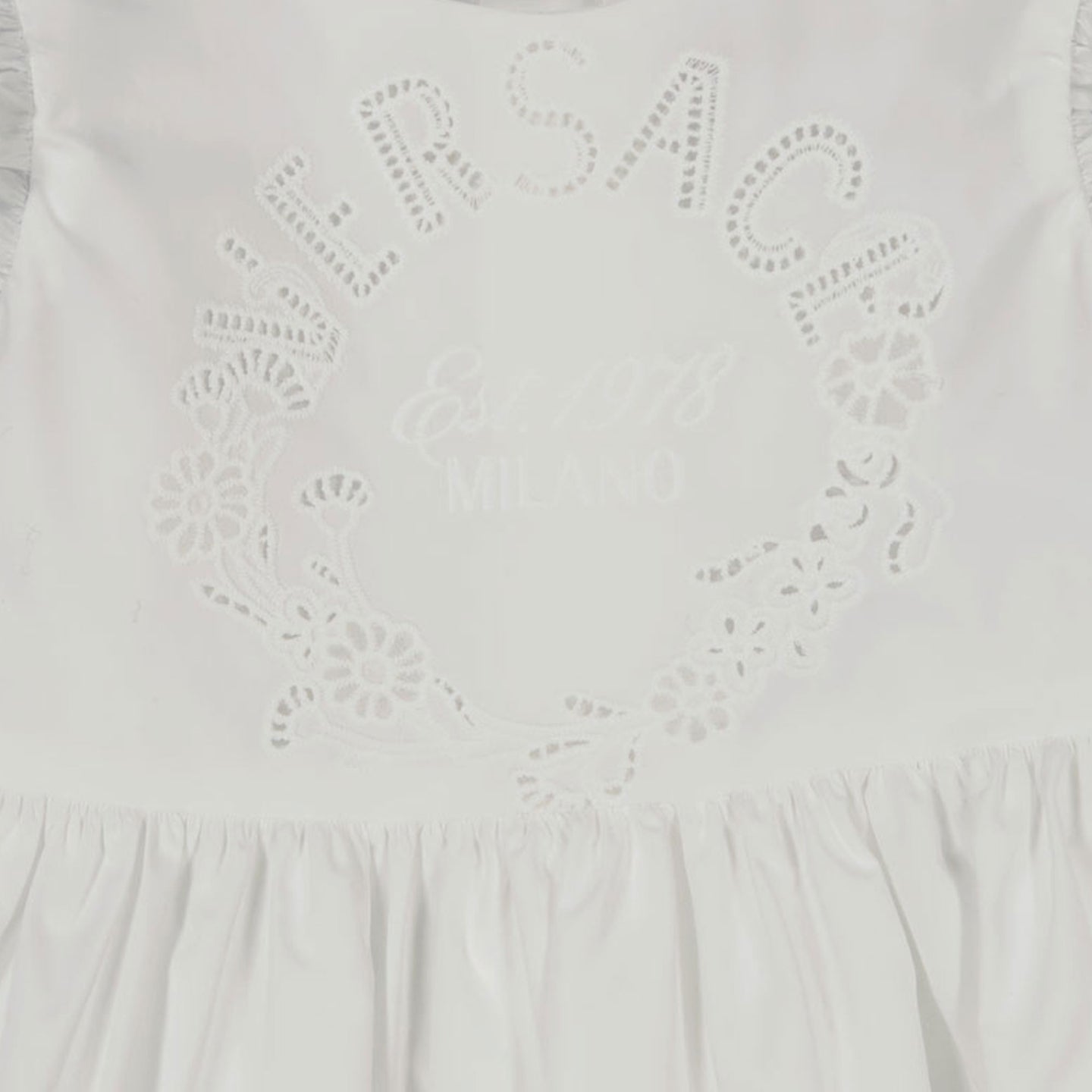 Versace Baby Girls Dress In White