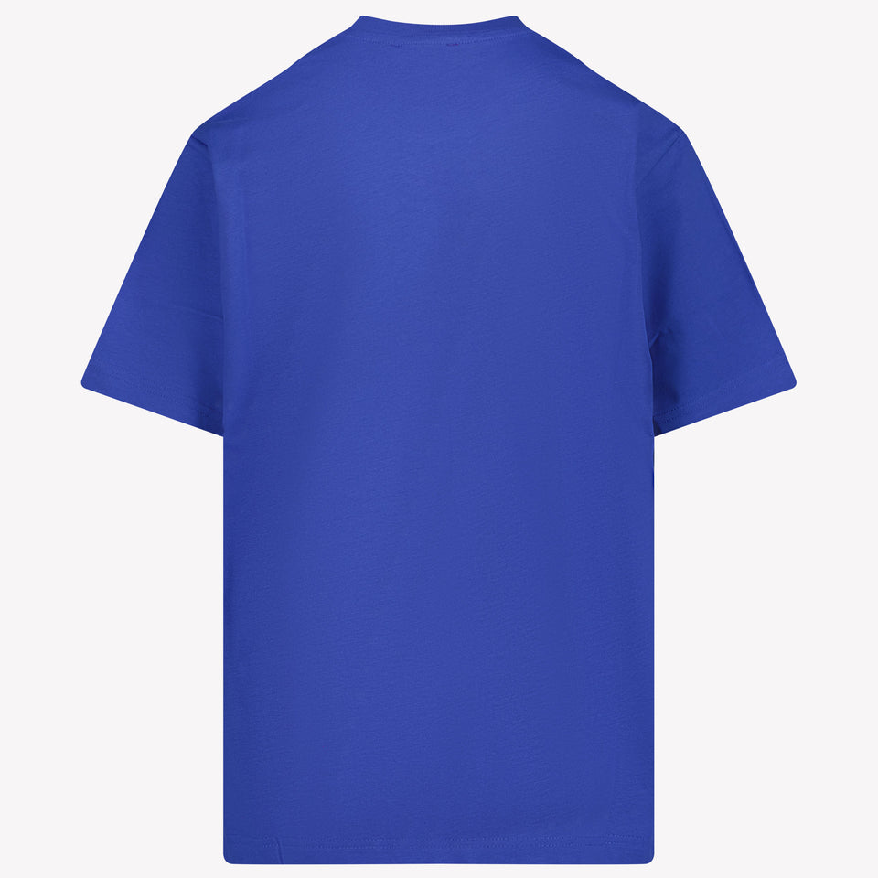 Diesel Kinder Jongens T-Shirt In Cobalt Blauw