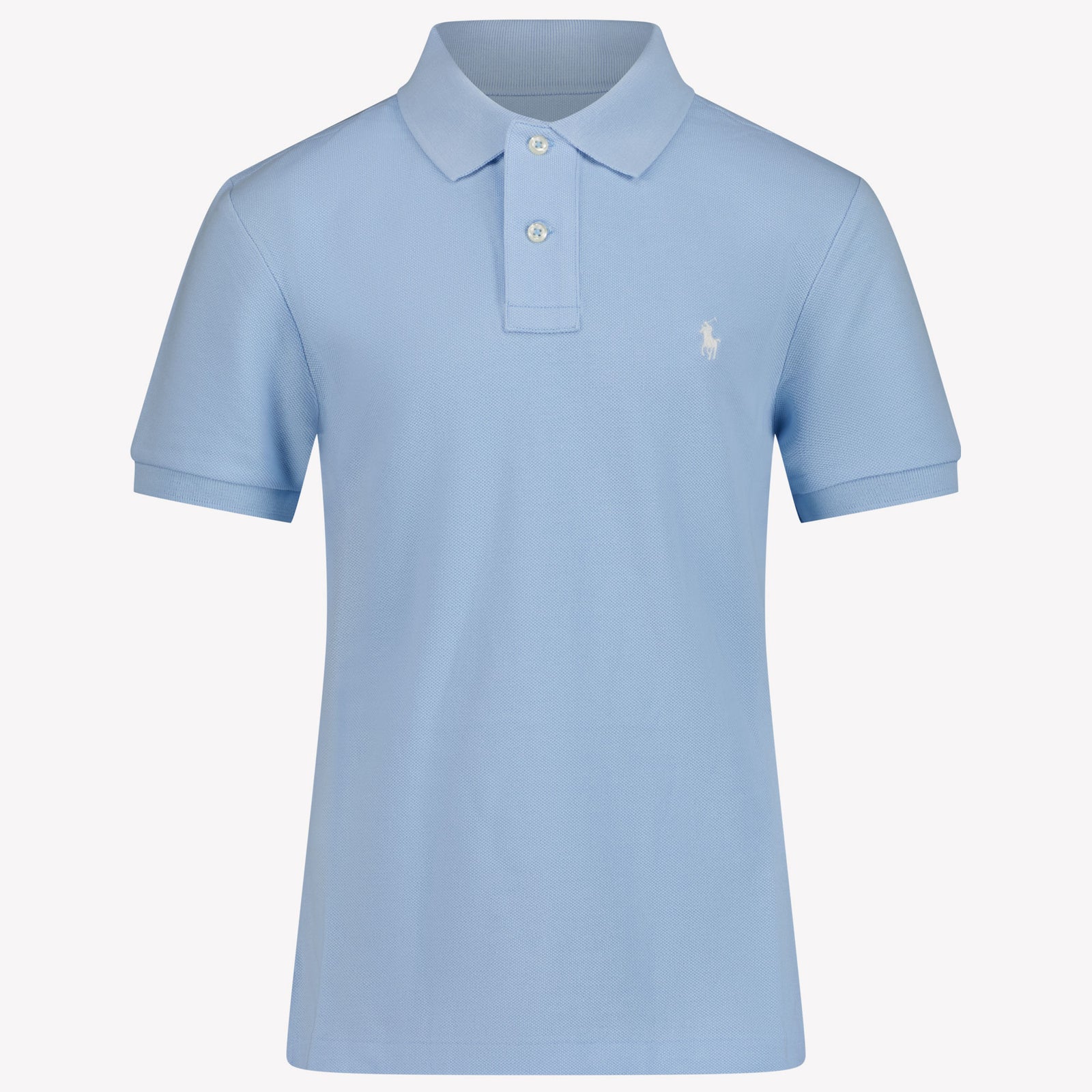 Ralph Lauren Kinder Jongens Polo In Licht Blauw