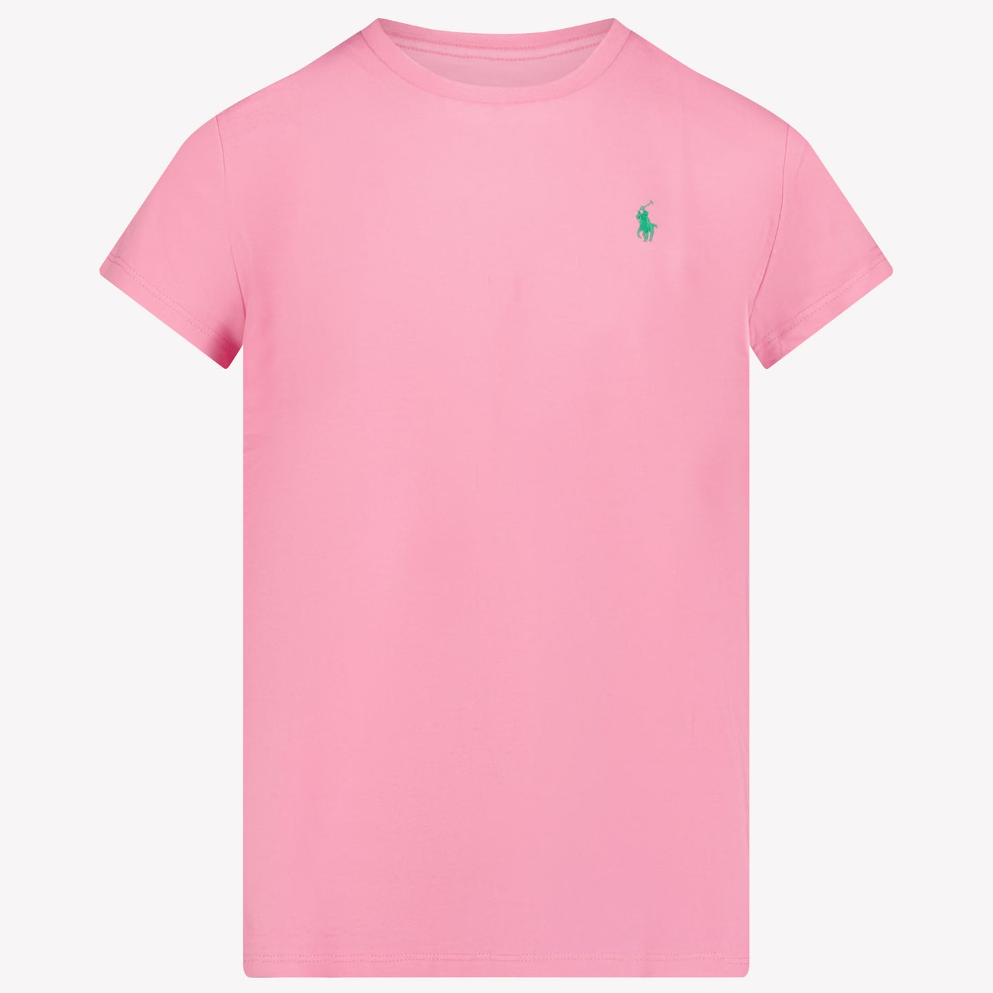 Ralph Lauren Kids Girls in T-Shirt Dark Pink