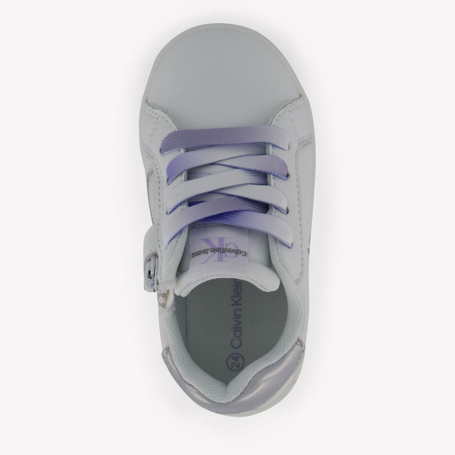 Calvin Klein Girls Sneakers  White