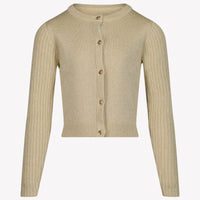 Michael Kors Kids Girls Cardigan  Gold