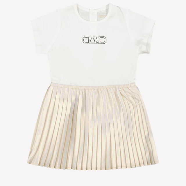 Michael Kors Baby Meisjes Jurk In Goud