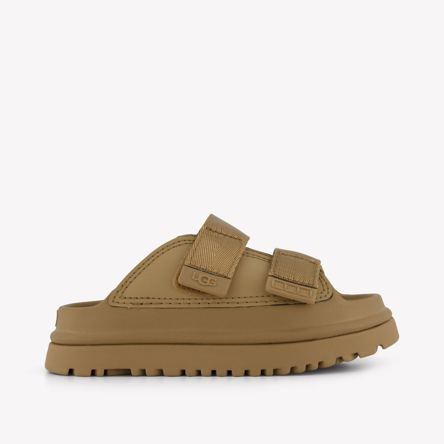 UGG Girls Slides in Beige