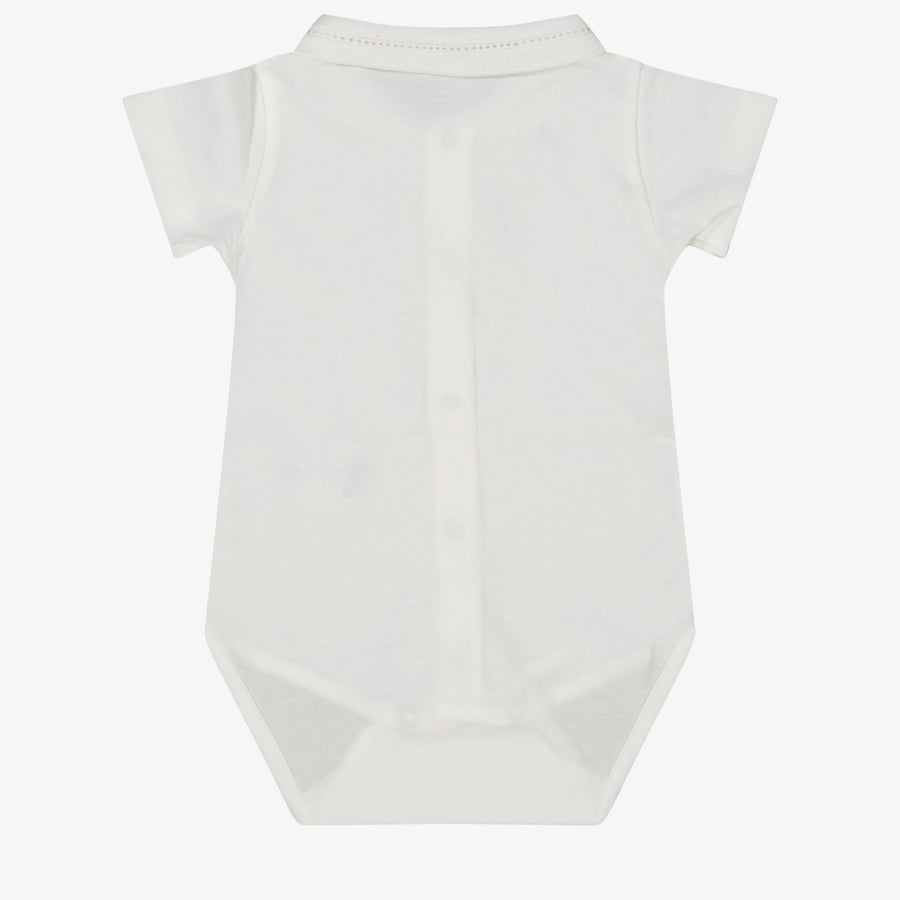 Tarte Et Chocolat Baby Boys Bodwell  White
