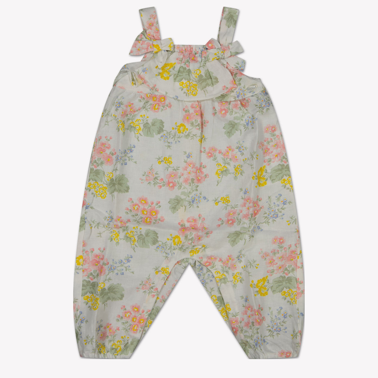 Tartine et Chocolat Baby Meisjes Jumpsuit In Wit