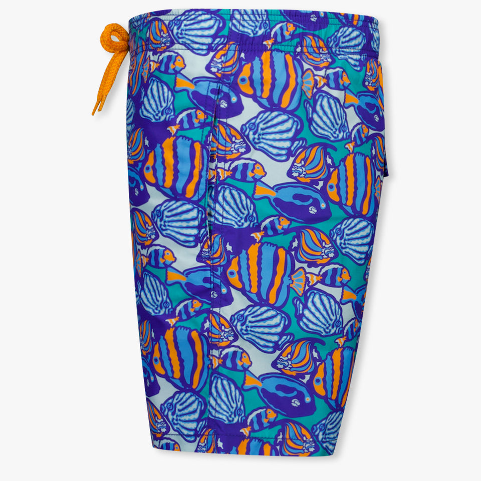 Vilebrequin Jim Kinder Jongens Zwemkleding In Turquoise