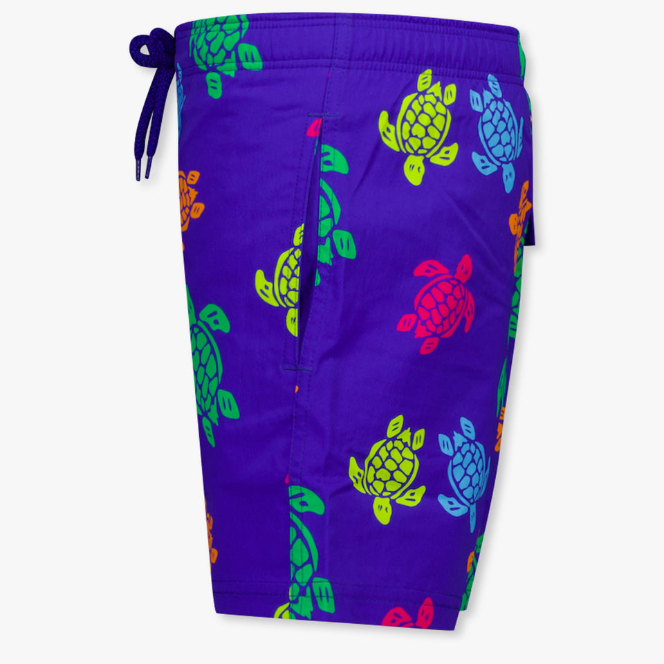 Vilebrequ Jirise Kids Boys Swimwear  Cobalt Blue