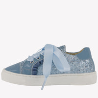 Andanes Girls Sneakers  Light Blue