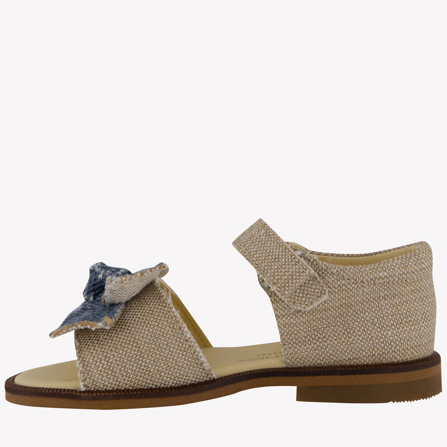 Andanines Meisjes Sandalen In Beige