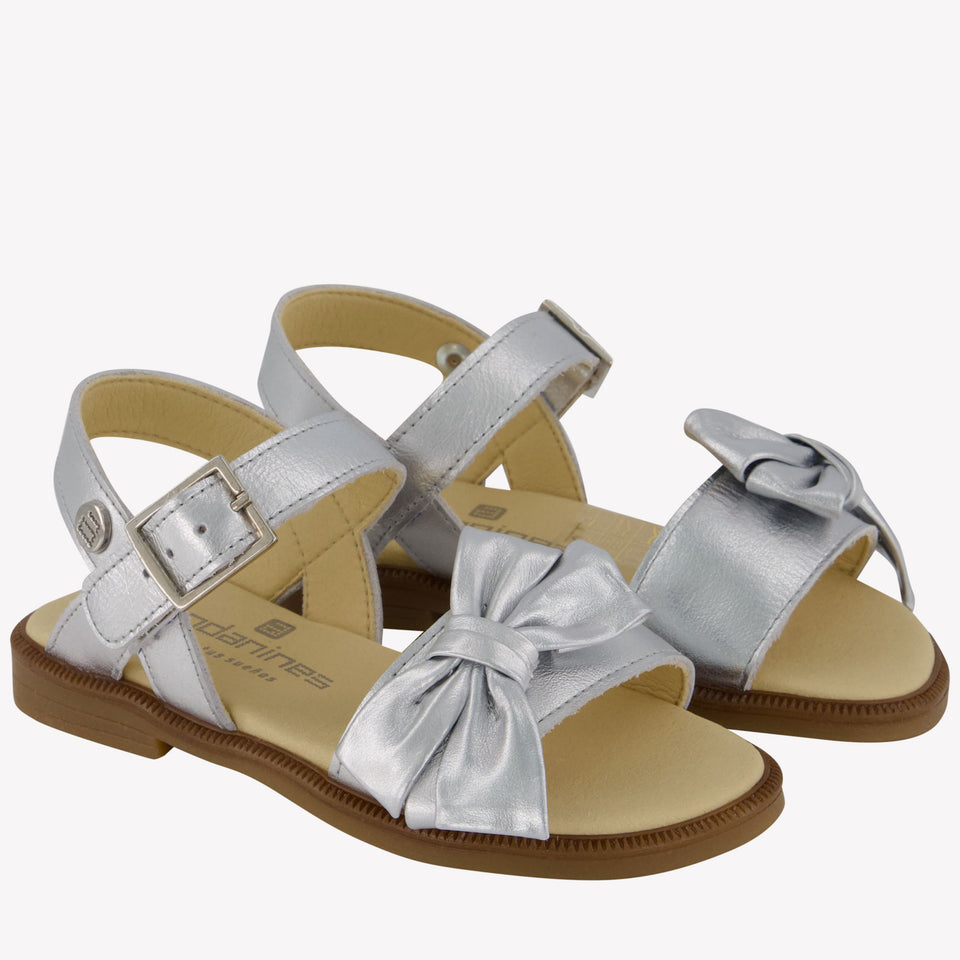 Andanines Meisjes Sandalen In Zilver