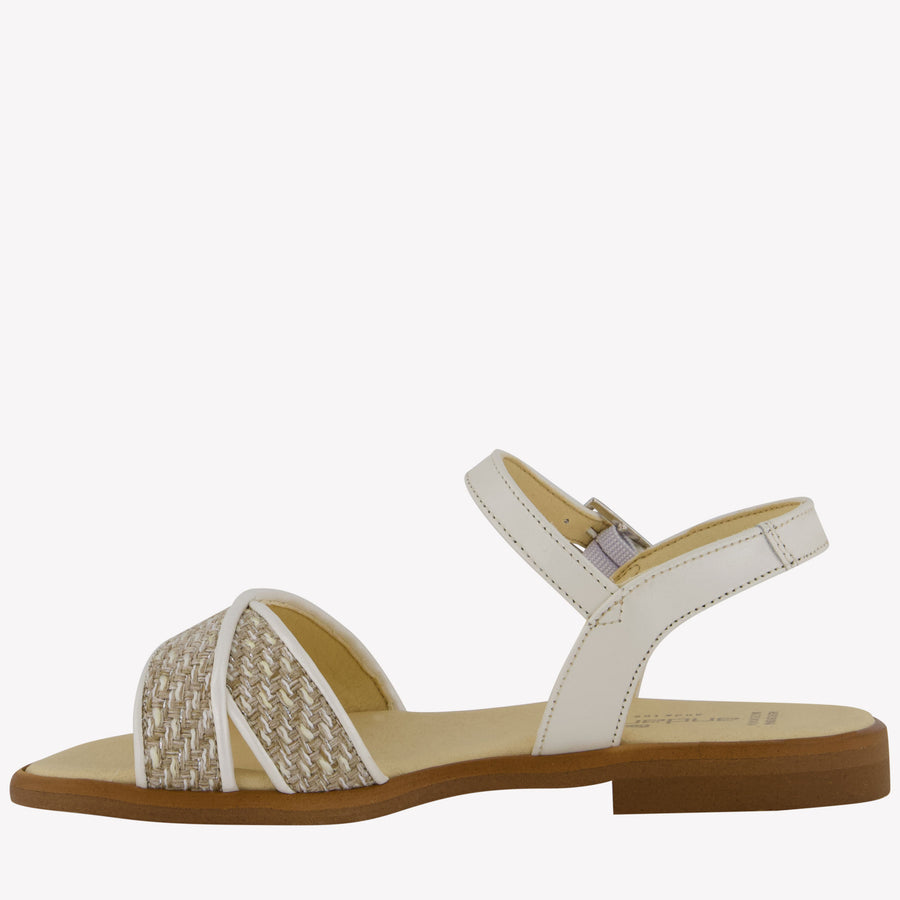 Andanines Meisjes Sandalen In Beige