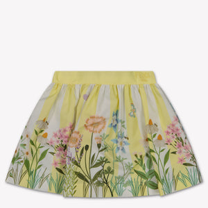 Fendi Baby Girls Skirt  Yellow