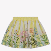 Fendi Baby Girls Skirt  Yellow