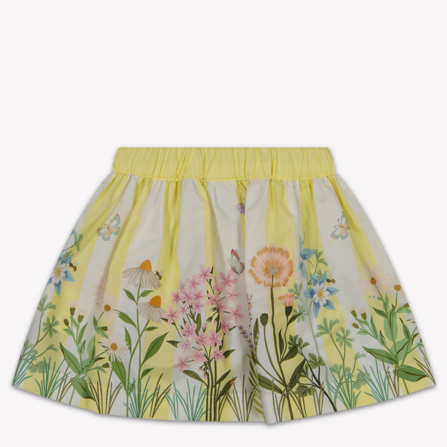 Fendi Baby Girls Skirt  Yellow
