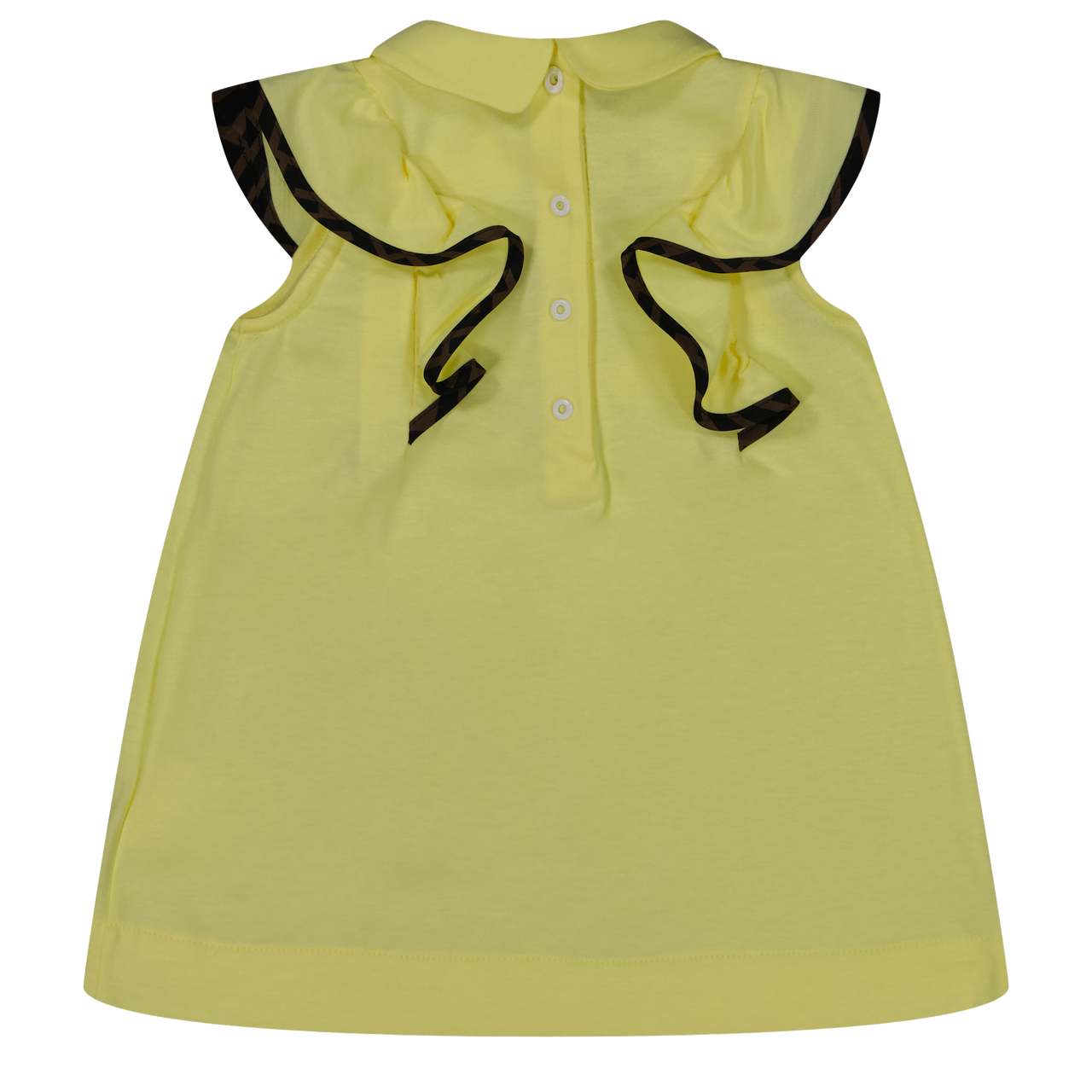 Fendi Baby Girls Dress  Yellow