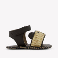 Fendi Baby Sandalen In Beige