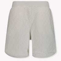 Fendi Kinder Unisex Shorts In Wit