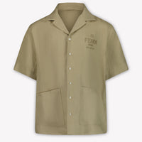Fendi Kinder Jongens Blouse In Beige