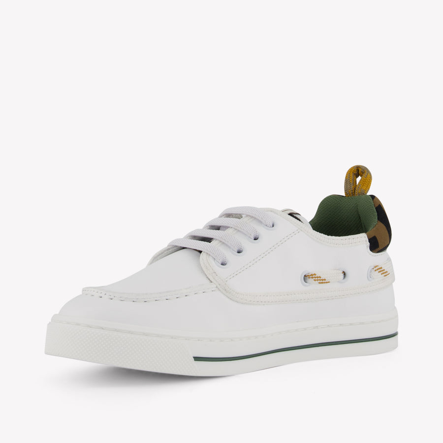 Fendi Unisex Sneakers In Wit
