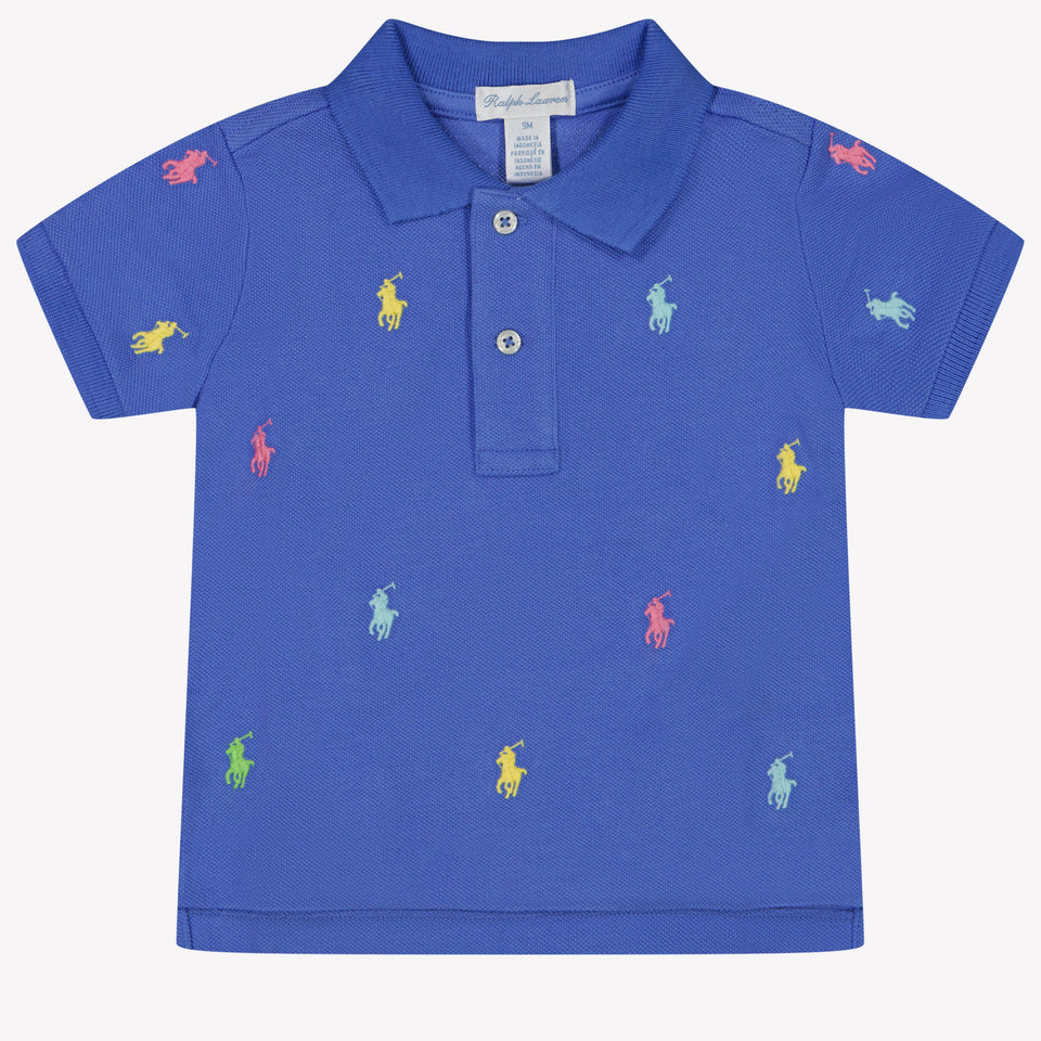 Ralph Lauren Baby Boys Polo in Cobalt Blue