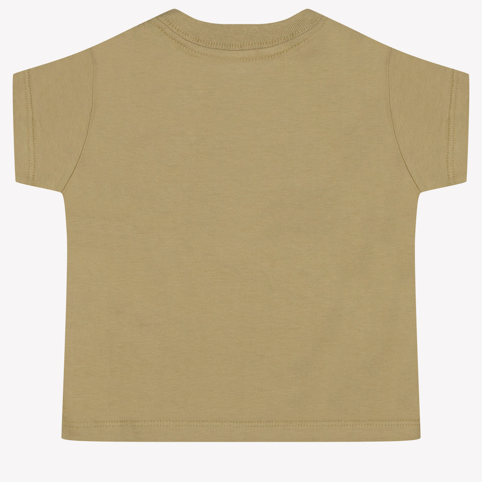 Ralph Lauren Baby Jongens T-Shirt In Khaki