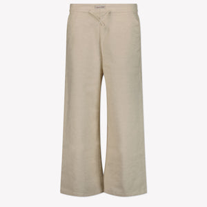 Calvin Klein Kids Girls  Trousers Light Beige