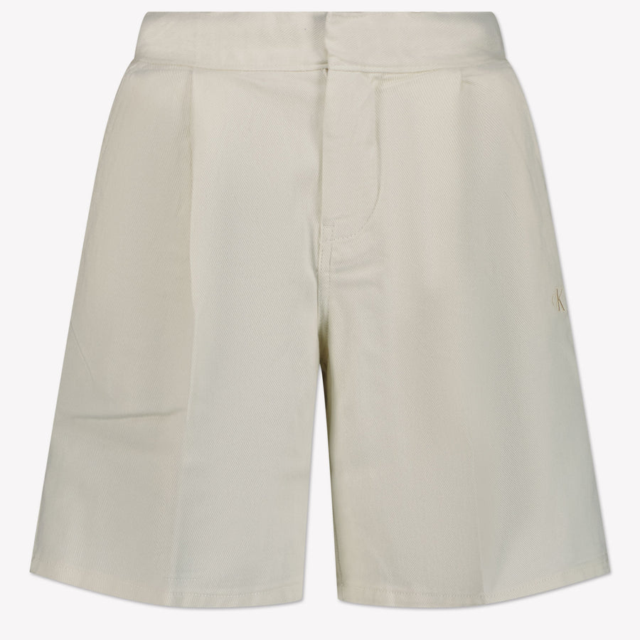 Calvin Klein Kinder Meisjes Shorts In Off White