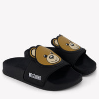 Moschino Unisex Flipflops  Black