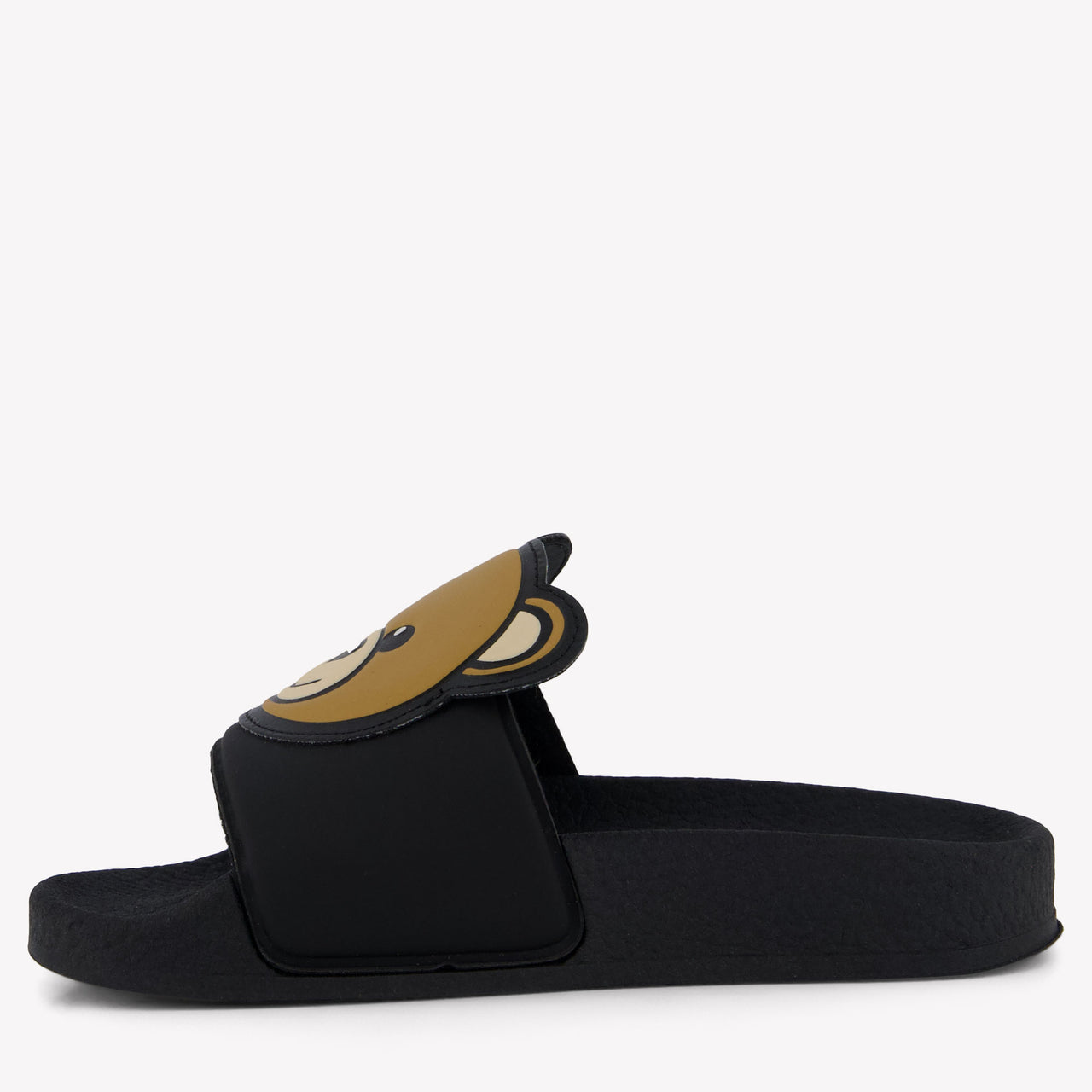Moschino Unisex Flipflops  Black