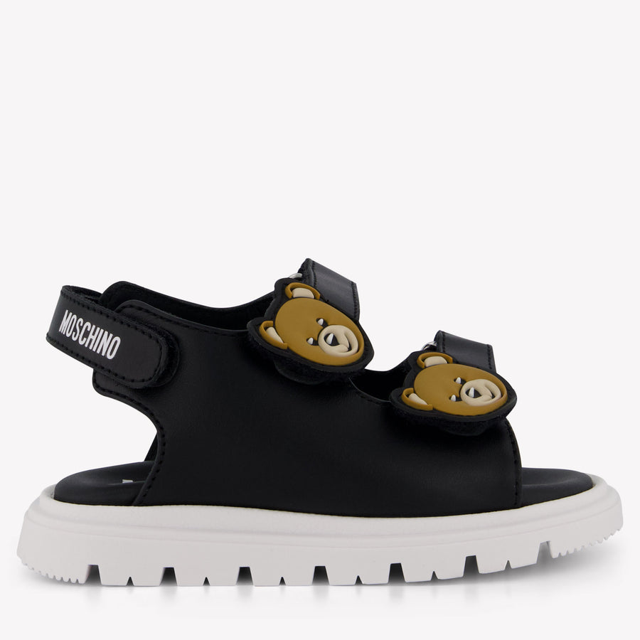 Moschino Unisex Sandals  Black