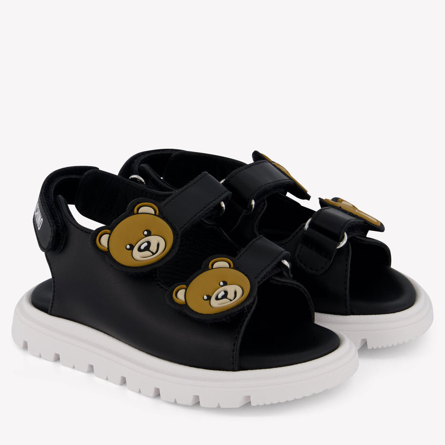 Moschino Unisex Sandals  Black