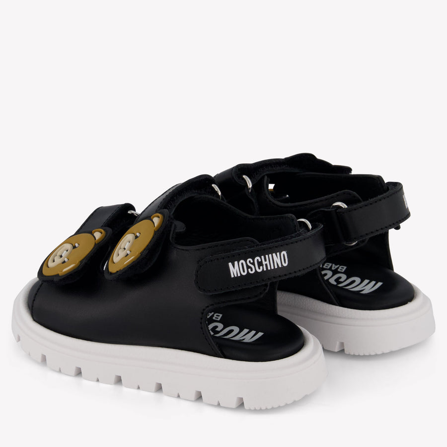Moschino Unisex Sandals  Black