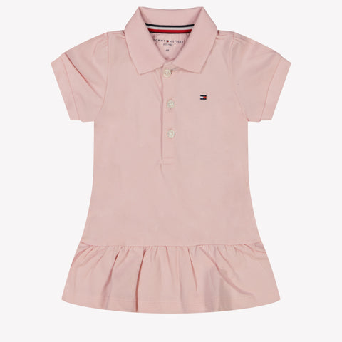 Tommy Hilfiger Baby Meisjes Jurk In Roze