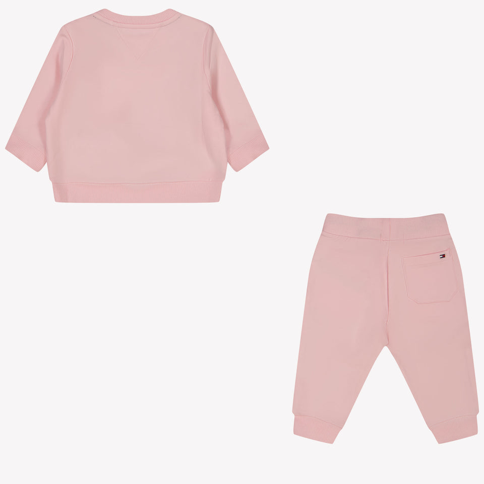 Tommy Hilfiger Baby Girls Tracksuit In Pink