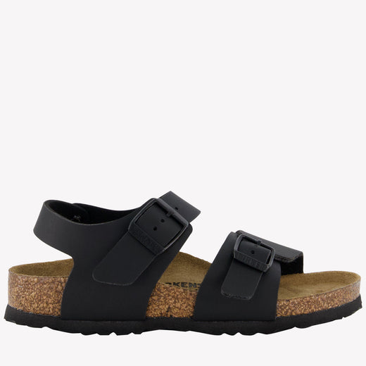 Birkenstock New York Unisex Sandalen In Zwart