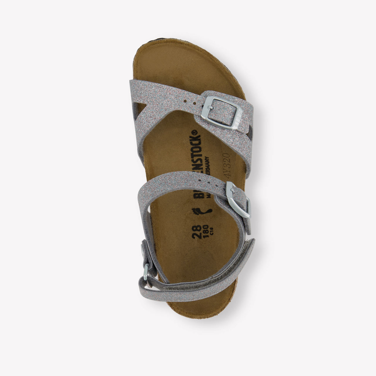 Birkenstock Meisjes Sandalen In Zilver
