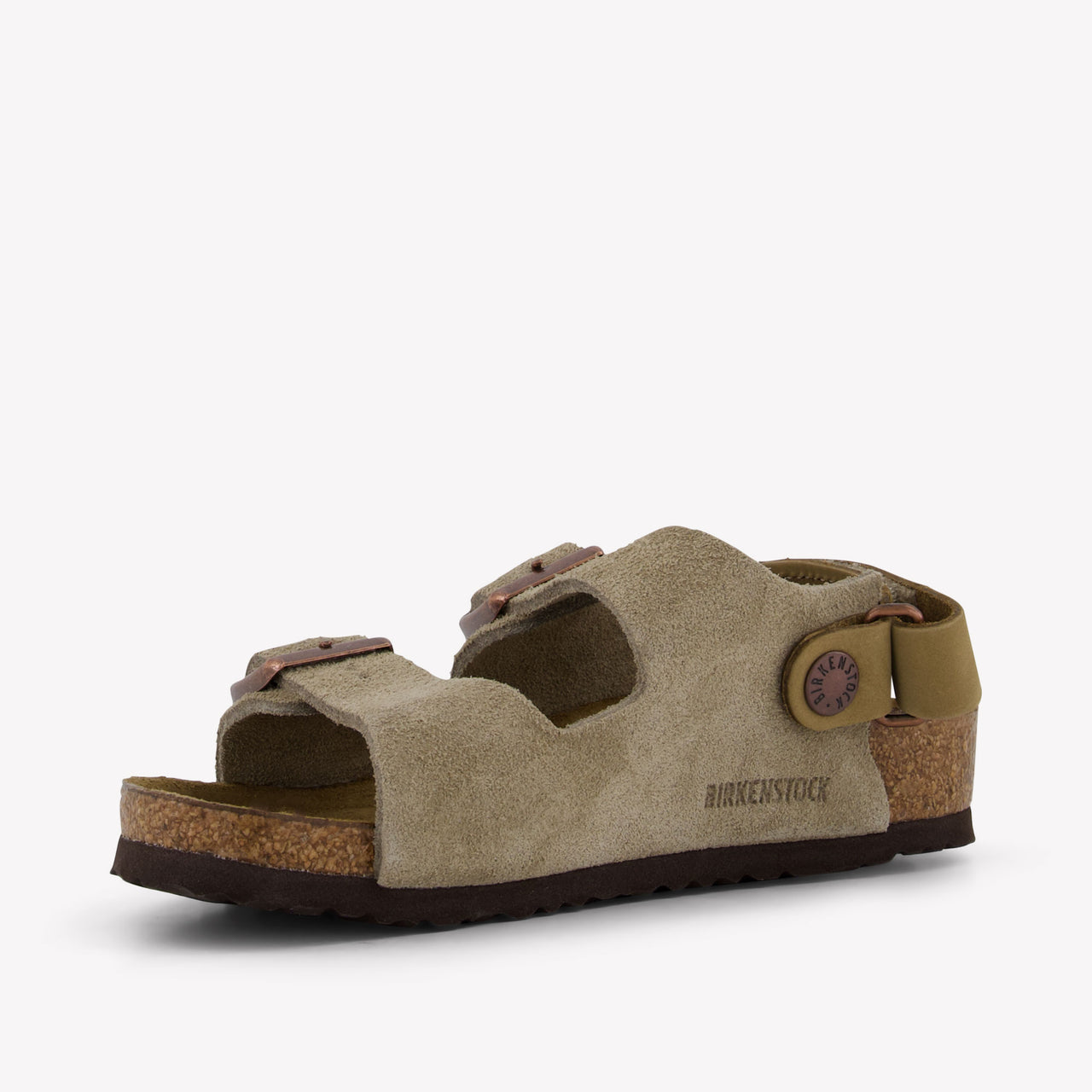 Birkenstock Unisex Sandalen In Taupe