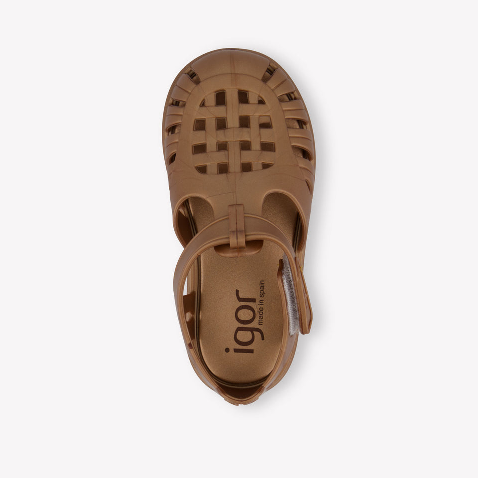 Igor Girls Sandals  Bronze