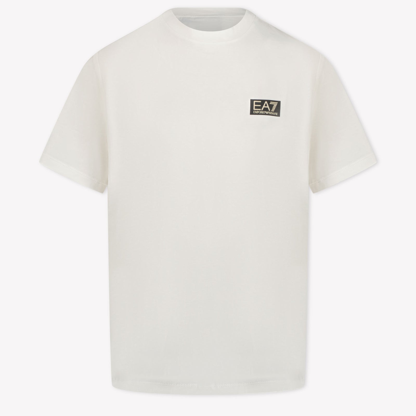 EA7 Kids Boys T-Shirt in OffWhite