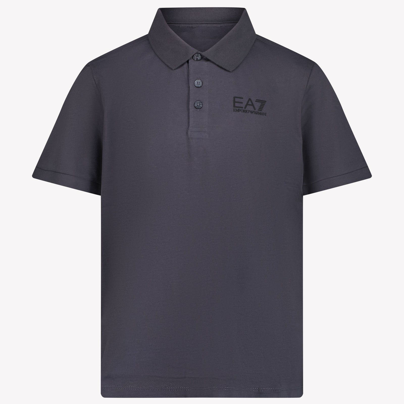 EA7 Kids Boys Polo In Anthracite