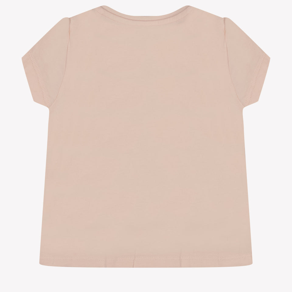 Guess Baby Girls T-Shirt in Light Pink