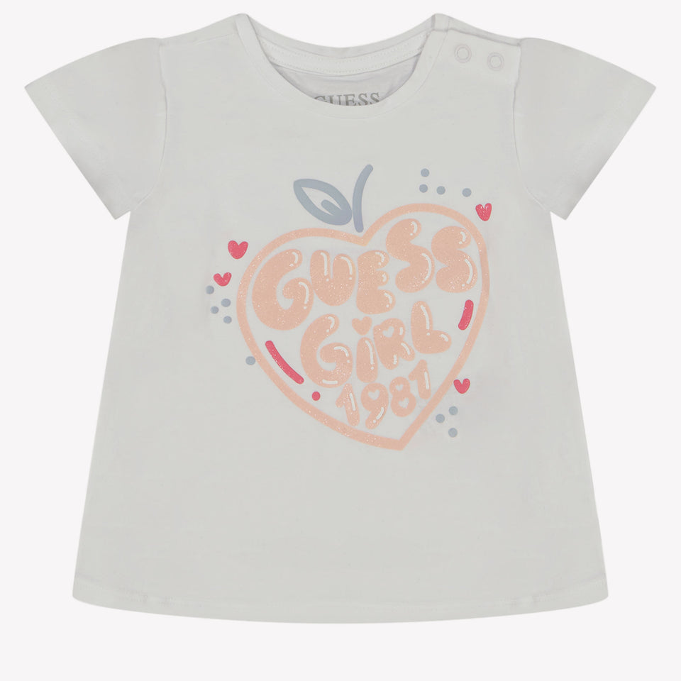 Guess Baby Girls T-Shirt in White