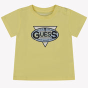 Guess Baby Boys T-Shirt in Yellow