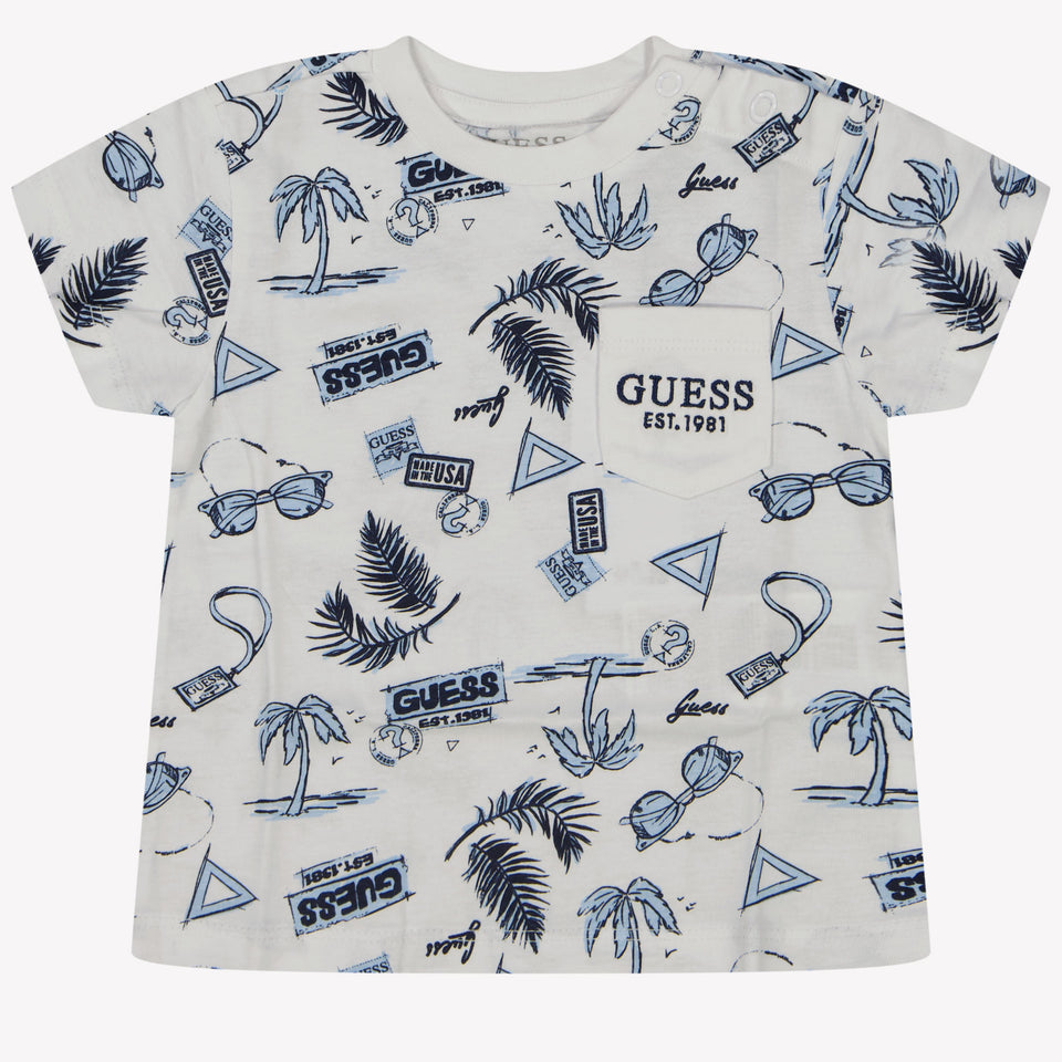 Guess Baby Boys T-Shirt in White