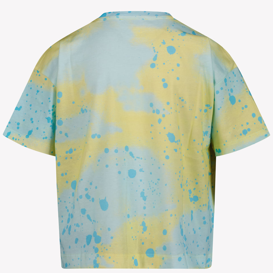 MSGM Kinder Meisjes T-Shirt In Turquoise