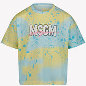 MSGM Kinder Meisjes T-Shirt In Turquoise