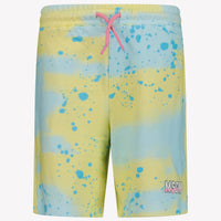 MSGM Kids Girls Shorts  Turquoise
